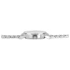 Montre Q&Q bracelet acier inoxydable argenté Homme cadran blanc