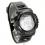 Montre de sport pas chère miltifonction chrono noir