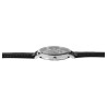 Montre bracelet cuir synthétique noir Excellanc Homme cadran noir
