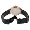Montre Homme Excellanc bracelet métal noir