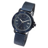 Montre Homme Raptor bracelet acier inoxydable bleu maille milanaise