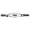 Montre Homme Raptor bracelet cuir véritable bleu semias