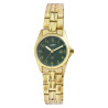 Montre Just Watch bracelet acier inoxydable doré dateur Femme