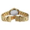 Montre Just Watch bracelet acier inoxydable doré dateur Femme