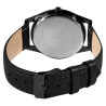 Montre Homme Excellanc bracelet cuir synthétique cadran noir