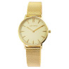 Montre bracelet acier inoxydable doré Femme Just Watch cadran doré