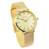 Montre bracelet acier inoxydable doré Femme Just Watch cadran doré