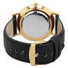 Montre Homme Leonardo Verrelli bracelet cuir synthétique noir
