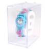 Montre Enfant QBos bracelet silicone bleu