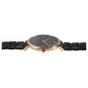 Montre Homme Just Watch bracelet acier inoxydable noir cadran noir 43 mm