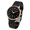 Montre Homme Just Watch bracelet acier inoxydable noir cadran noir 43 mm