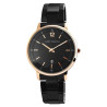 Montre Homme Just Watch bracelet acier inoxydable noir cadran noir 43 mm