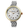 Montre Femme Excellanc bracelet métal argenté cadran blanc
