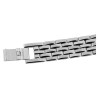 Montre Femme Excellanc bracelet métal argenté cadran blanc