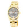Montre bracelet métal doré Excellanc Femme cadran gris 34 mm