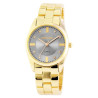 Montre bracelet métal doré Excellanc Femme cadran gris 34 mm