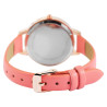 Montre Femme Akzent bracelet cuir synthétique rose cadran rose