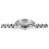 Montre Homme Just Watch bracelet acier inoxydable argenté cadran chiffres romains jour dateur