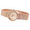 Montre Femme Excellanc bracelet métal doré rose cadran rose 32 mm