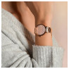 Montre Femme Just Watch bracelet acier inoxydable doré rose cadran doré rose 34 mm