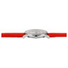 Montre Femme Raptor bracelet cuir véritable rouge sunny