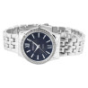Montre Femme Excellanc bracelet métal argenté cadran bleu 36 mm