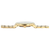 Montre Homme Q&Q bracelet acier inoxydable doré cadran doré 40 mm