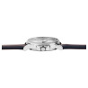 Montre Homme Just Watch bracelet cuir véritable cadran blanc