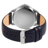 Montre Homme Just Watch bracelet cuir véritable cadran blanc