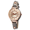 Montre Femme bracelet cuir synthétique gris Excellanc