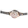 Montre Femme bracelet cuir synthétique gris Excellanc
