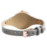 Montre Femme bracelet cuir synthétique gris Excellanc