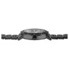 Montre bracelet acier inoxydable noir Q&Q Homme cadran noir 38 mm