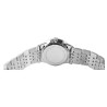 Montre Mixte bracelet acier inoxydable argenté Just Watch cadran noir 41 mm Elia