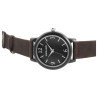 Montre Homme Excellanc bracelet cuir synthétique brun cadran brun 44 mm