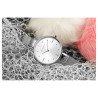 Montre bracelet acier inoxydable argenté Just Watch Femme cadran argenté