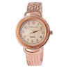 Montre Femme bracelet métal doré rose montre jonc 34 mm Excellanc