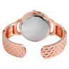 Montre Femme bracelet métal doré rose montre jonc 34 mm Excellanc