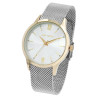 Montre Femme Just Watch bracelet acier inoxydable argenté maille milanaise 36 mm Nadine