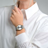 Montre Femme Just Watch bracelet acier inoxydable argenté maille milanaise 36 mm Nadine