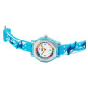 Montre QBos Enfant bracelet silicone bleu cadran blanc 32 mm