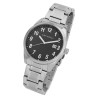 Montre Homme Just Watch bracelet acier inoxydable argenté liam 42 mm