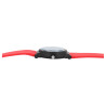 Montre Homme Q&Q bracelet silicone rouge cadran noir 34 mm