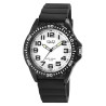 Montre Homme Q&Q noir cadran blanc 43 mm