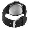 Montre Homme Q&Q noir cadran blanc 43 mm