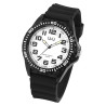 Montre Homme Q&Q noir cadran blanc 43 mm
