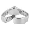 Montre bracelet métal argenté Homme Q&Q cadran bleu
