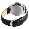 Montre Homme Just Watch bracelet cuir véritable noir