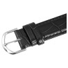 Montre Homme Just Watch bracelet cuir véritable noir