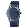 Montre Homme Just Watch bracelet acier inoxydable bleu cadran bleu